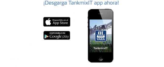 TankmixIT, la aplicación de Yara que te ayuda a preparar tus mezclas