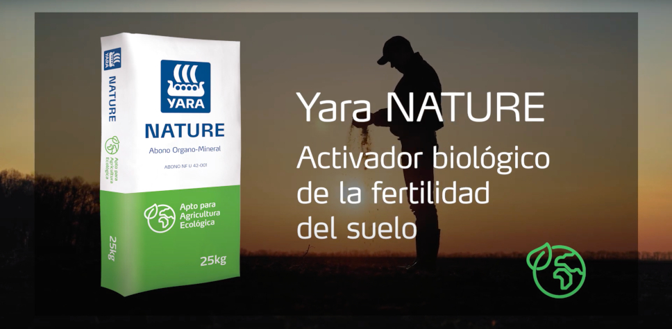 Para una agricultura ecológica elige Yara NATURE®